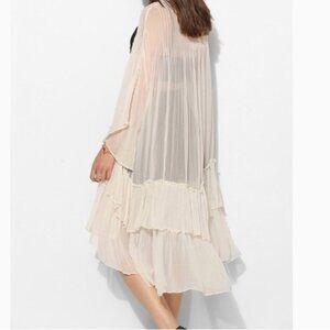Kimchi Blue Chiffon Ruffle Tier Jacket